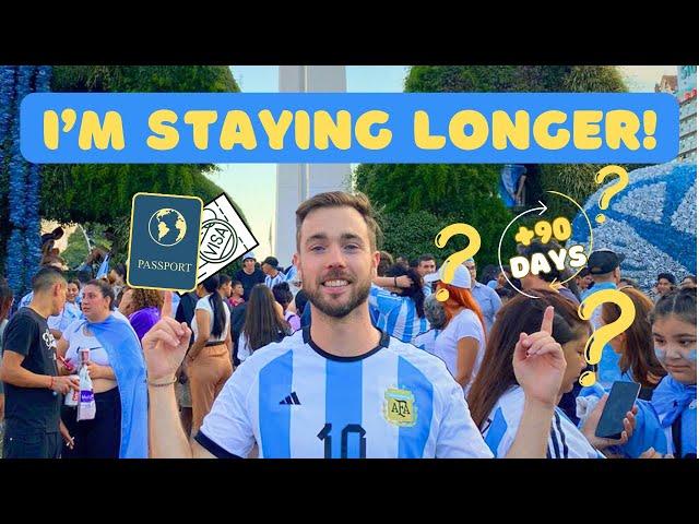 HOW TO EXTEND your TOURIST VISA in ARGENTINA!