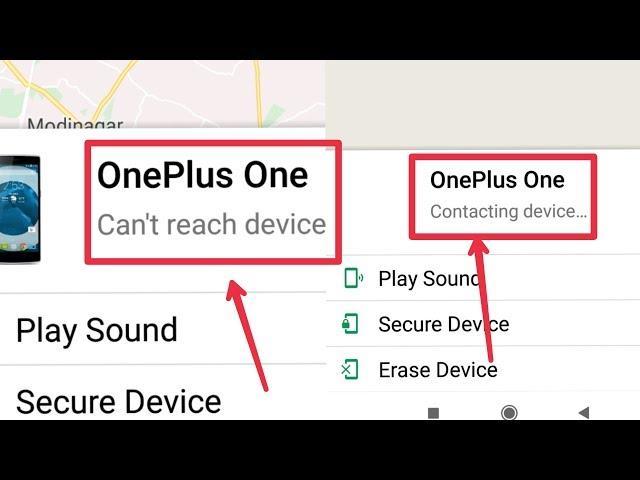 Google Find my Device App Fix Can't Reach Device & Contacting Device Problem