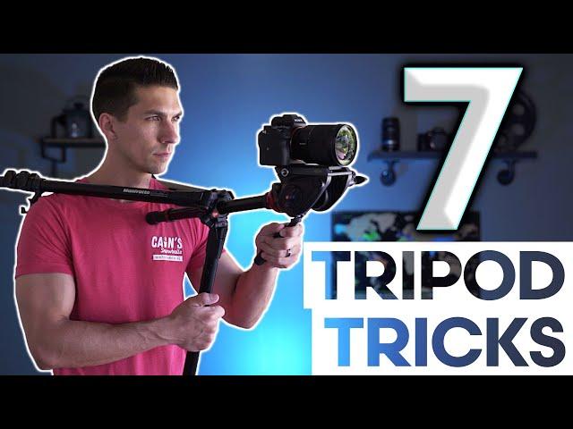 7 TRIPOD Tricks I ACTUALLY USE for Filmmaking