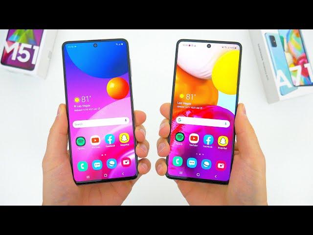 Samsung Galaxy M51 vs. A71 Comparison! Which Is Better?