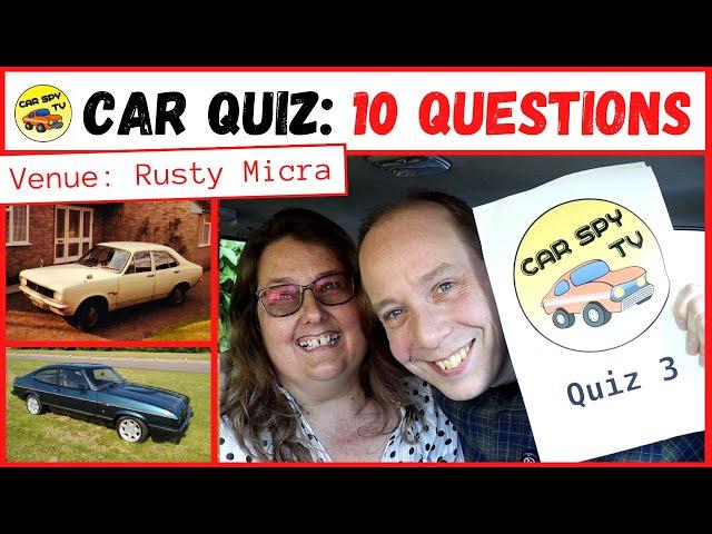 Car Quiz Questions & Answers: Quiz 3 (In Nissan Micra K11)