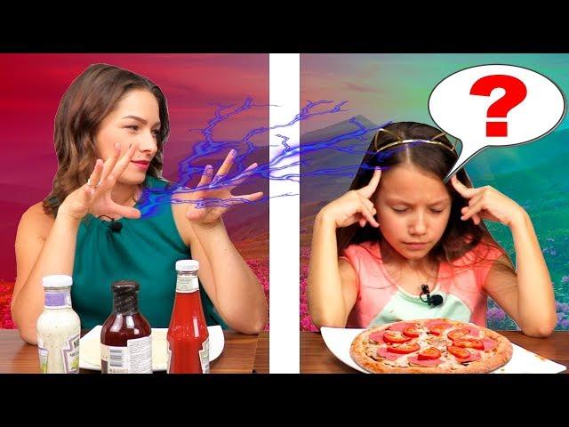 ТЕЛЕПАТИЯ Пицца Челлендж УГАДАЙ Если Сможешь Twin Telepathy Pizza Challenge / Вики Шоу