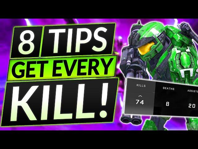 8 PRO TIPS to WIN EVERY GUNFIGHT - ALL ONYX Players ABUSE THIS - Halo Infinite Guide