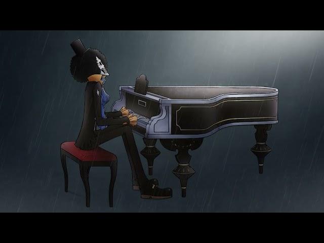 One Piece on Piano | Relaxing One Piece OST Covers with Rain Sounds