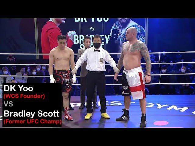 DK Yoo Vs Bradley Scott Full Fight - Martial Artist's Reaction/ DK Yoo Can Fight?