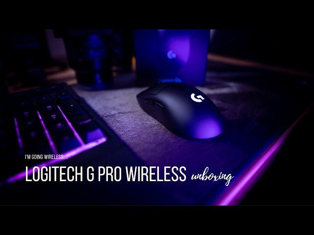 I am going wireless (Logitech G Pro Wireless)