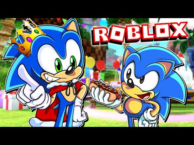  KING Sonic's ROYAL Quest! - Sonic Speed Simulator!  (ROBLOX)