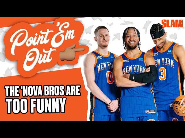 Jalen Brunson, Donte DiVincenzo & Josh Hart Are TOO FUNNY  They DON'T STOP ROASTING EACH OTHER