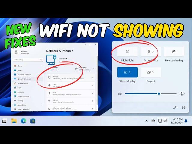 Fix WiFi Not Showing or Working in Windows 11/10 in 2024 (This WORKS)