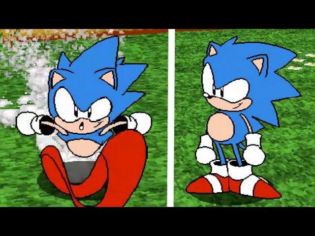 Tyson Hesse Sonic in Sonic Robo Blast 2