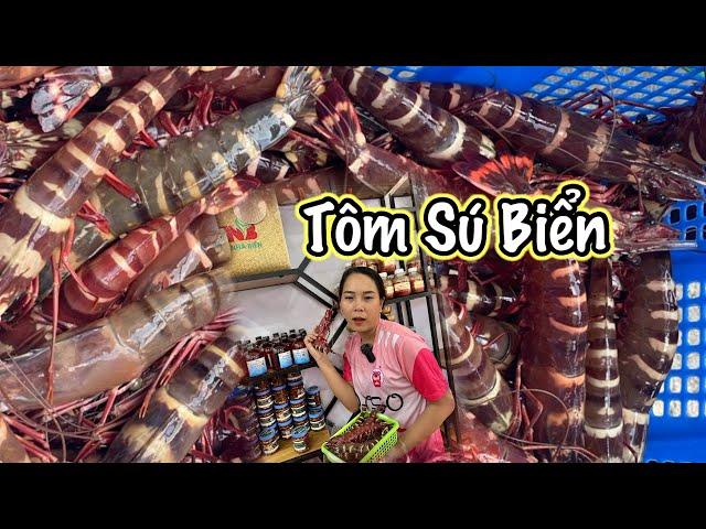 ĂN TÔM SÚ BIỂN SIZE CỒ NGON BÁ CHÁY | THÁI NHÀ BIỂN