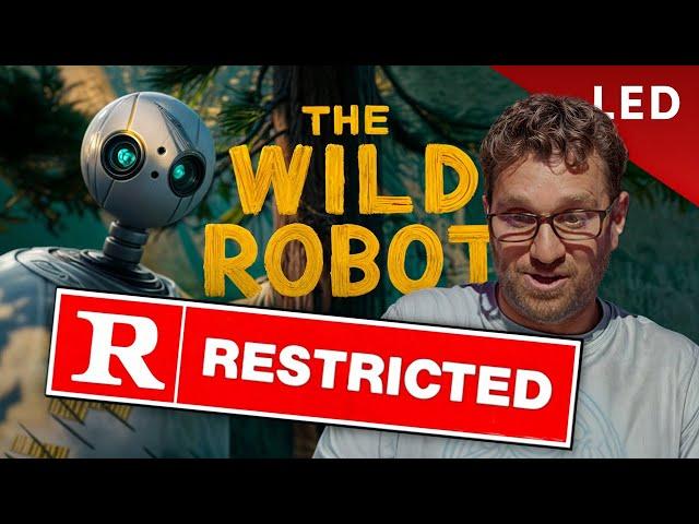 Why The Wild Robot Should Be R-Rated But Isn’t | Dark Hidden Messages | LED