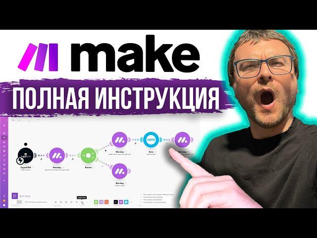 Make - Заработок на автоматизации. Как автоматизировать ВСЁ с Make.com: инструкция для новичков