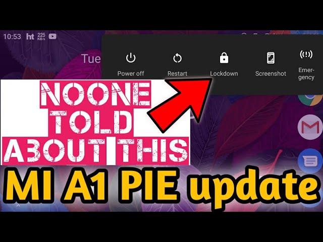 MI A1 pie update !! Hidden feature is coming soon !! part-1