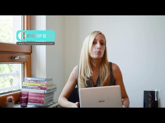 Startup Setup - Tijana Momirov