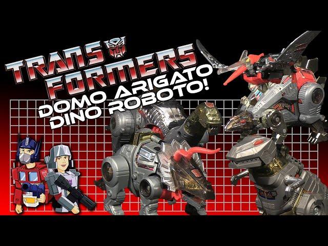 Transformers Dinobots G1 Vintage Toy Review - Hasbro 1985