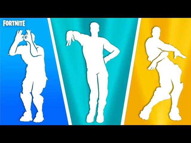 Top 50 Legendary Fortnite Dances With The Best Music!