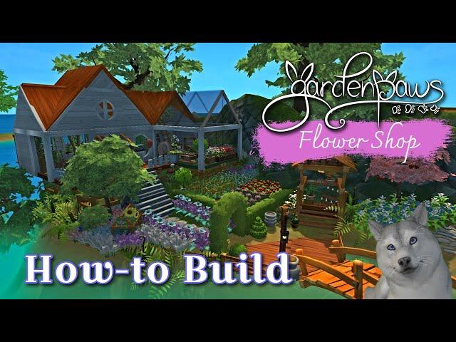 Building a Flower Shop | Garden Paws | Creative Building Guides & How-Tos