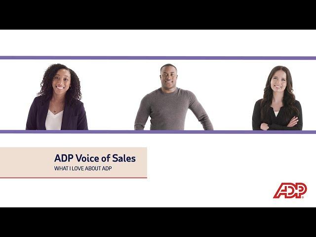 ADP Sales - What I Love about ADP