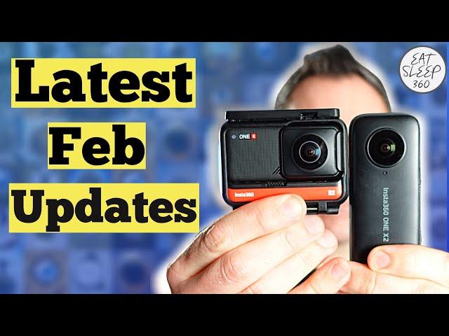 Insta360 ONE X2 and ONE R latest camera and app updates