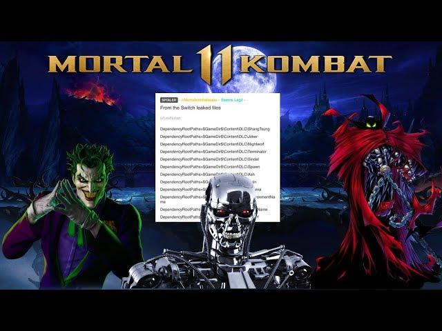 Mortal Kombat 11 - All DLC Characters got Data Mined! (Leaked)