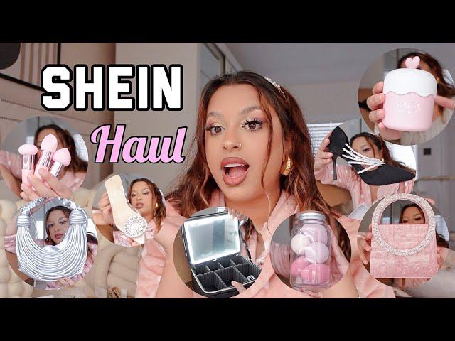 HUGE SHEIN HAUL 🩷 50+ Items (Fashion, Beauty, Home, Accessories, jewellery, heels