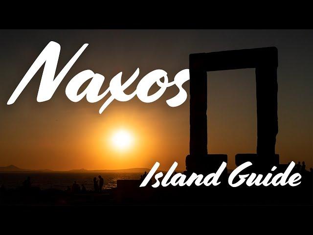 NAXOS GREECE | Greek Island Guide | 4K