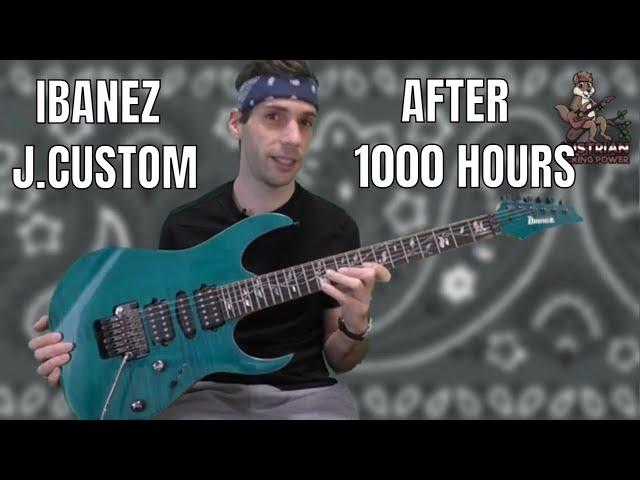 Ibanez J.Custom Review | After 1000 hours of practicing | Ibanez RG8570-CRA