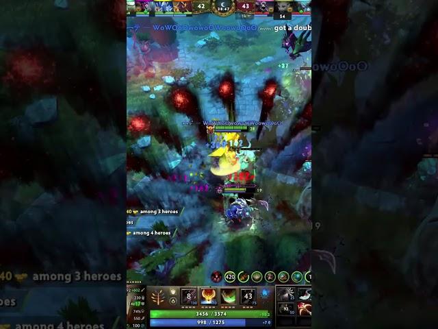 TRIPLE KILL ON LEGION COMMANDER #dota #dota2 #proplayer #competitive #highlights #moments #guide