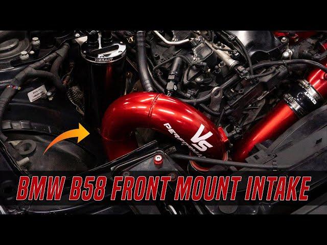 THE BMW B58 GETS A FRONT MOUNT INTAKE!!! | Vader Solutions Installation DIY