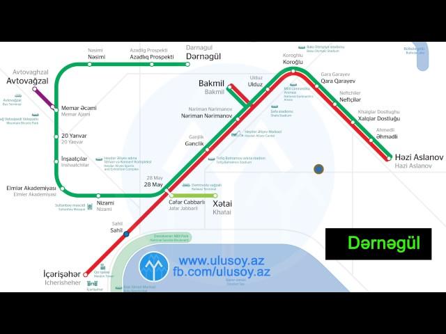 Bakı metrosundan istifadənin animasiyalı izahı.