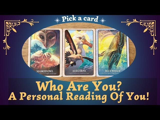 Who Are You? A Personal Reading Of You! ⎜ Pick a card⎜Timeless Reading