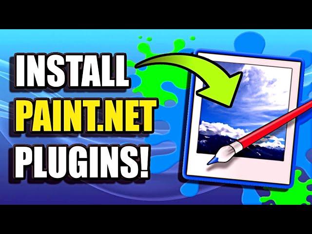 How to Install Paint Net Plugins Pack & Effects FREE! | (Beginner's Tutorial)