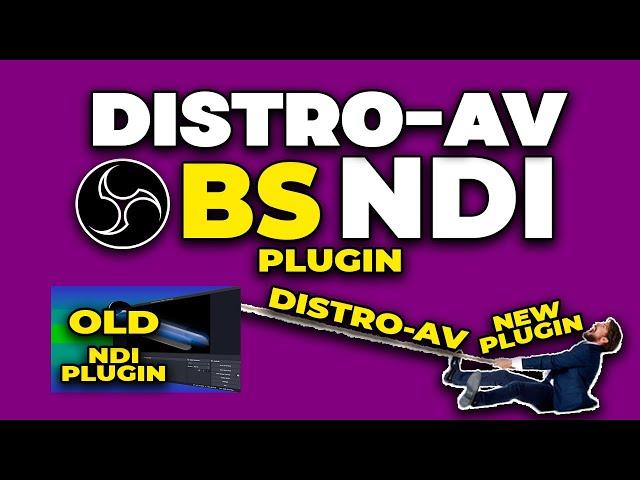 DistroAV OBS-Studio NDI Plugin | Fix NDI Source In OBS-Studio 30