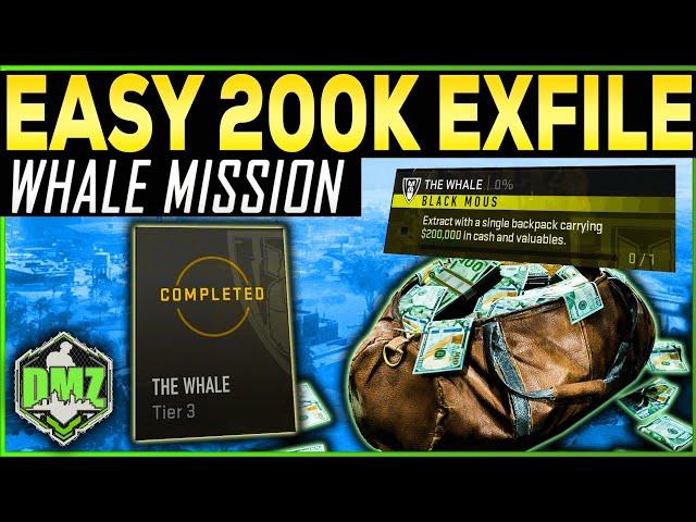 DMZ THE WHALE Mission Easy Guide - Extract with  200k in cash and Valuables - Warzone 2 Tips