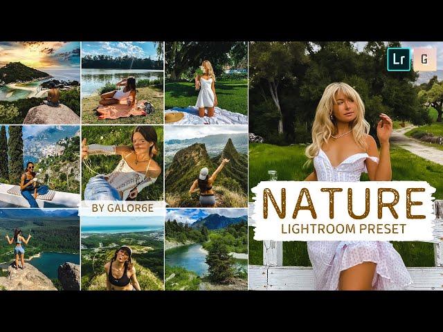 NATURE Lightroom Mobile Presets Free DNG | Lightroom Presets Tutorial Mobile | Lightroom Free Preset