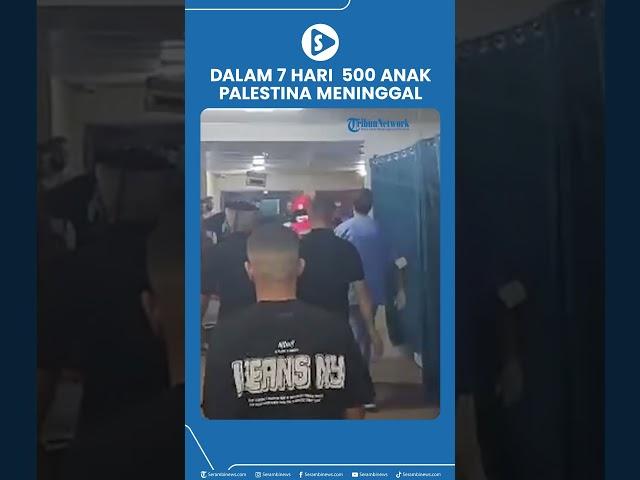 dalam 7 Hari  500 Anak Palestina Meninggal