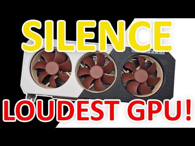 SILENCE the LOUDEST GPU / Noctua MOD / XFX 6900XT MERC319