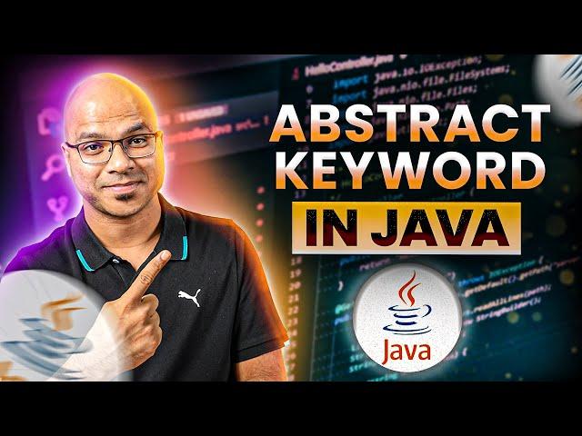 #61 Abstract Keyword in Java