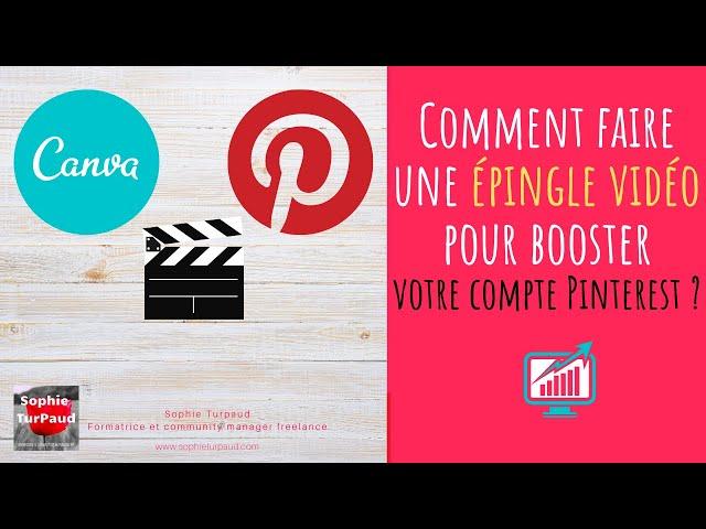 Créer une épingle vidéo Pinterest avec Canva