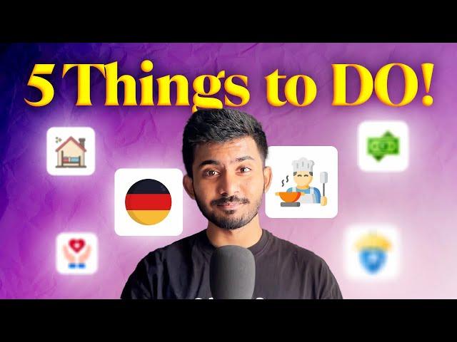 5 Things YOU SHOULD DO Before Moving to Germany 