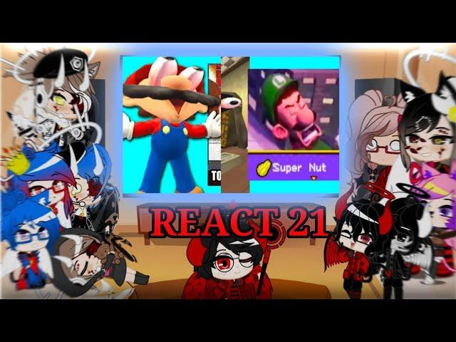 REACT 21 : SMG4 ( Mario Reacts To Nintendo Memes 8 & 9 ft. Bob )