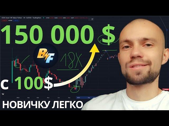 C 100$ = 150 000$ НОВИЧКУ ЛЕГКО | ИНВЕСТИЦИИ В КРИПТОВАЛЮТУ ДЛЯ НАЧИНАЮЩИХ 2022 - 2023 |#инвестиции