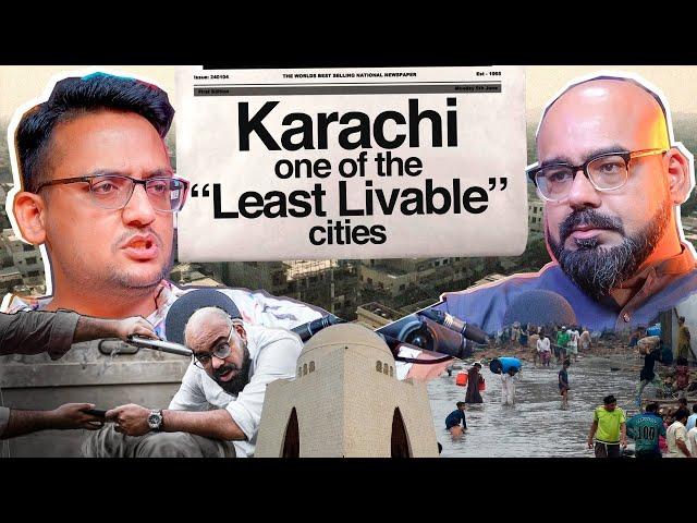 Karachi one of the "Least Liveable" cities | Junaid Akram Clips