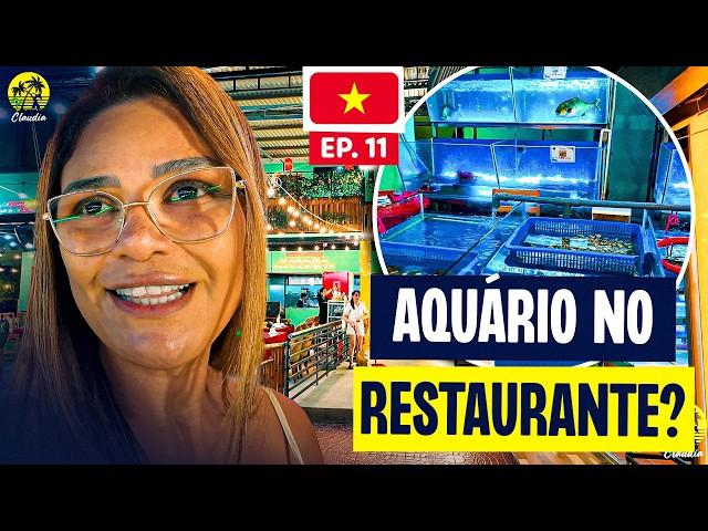 Encontrei um Restaurante Com um AQUÁRIO no Vietnã ! | Episódio #11