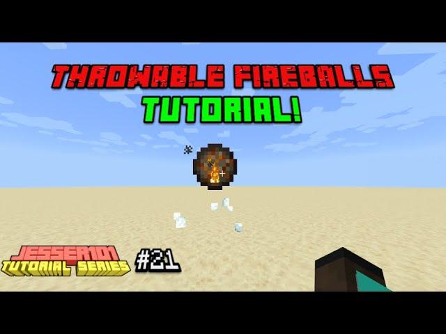 How to Throw Fireballs using commands in Minecraft (Bedrock Edition) 1.16+ - Tutorial Series #021