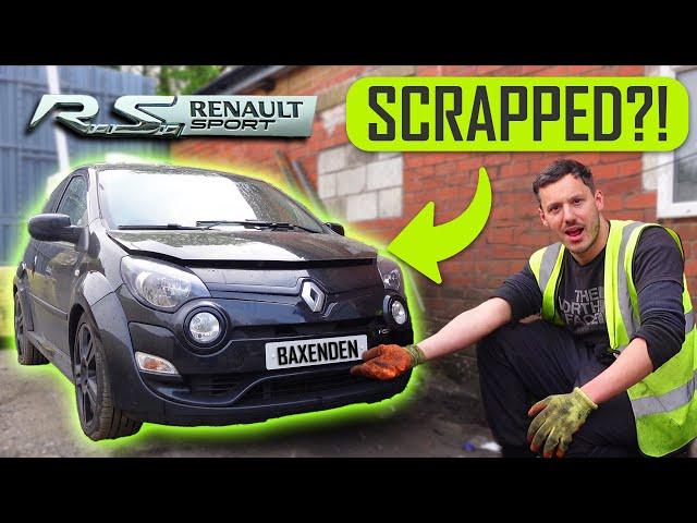 Someone scrapped their Renault Twingo RS