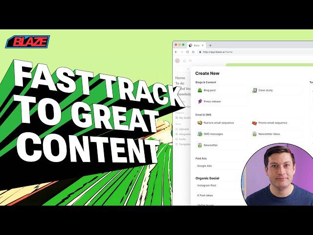 Blaze Feature: Content Creation Wizards