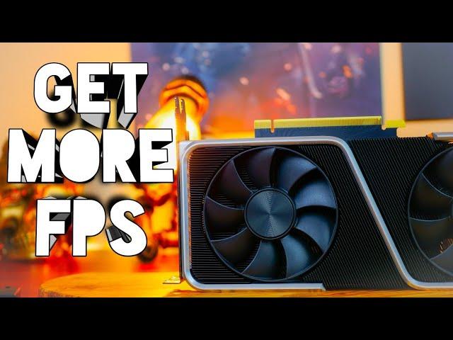 How to get more FPS with your Nvidia RTX GPU (better performance, less latency and more)