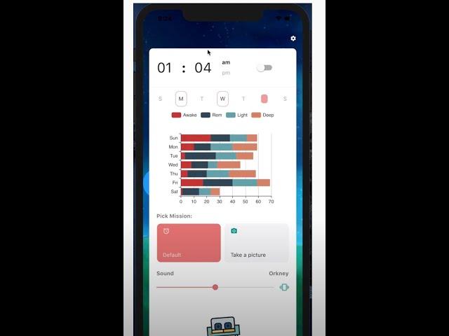 Flutter Alarm Animation